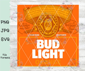Bud Light Orange Can Digital Download Bud Light Orange Can Digital Download