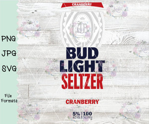 Bud Light Seltzer Cranberry Can Digital Download