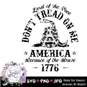 Don't Tread On Me Digital Download Don't Tread On Me Digital Download