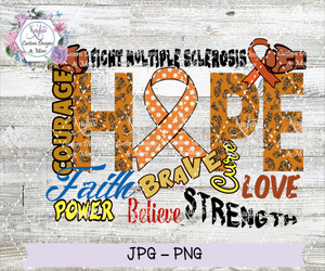 Fight Multiple Sclerosis Digital Download Fight Multiple Sclerosis Digital Download