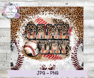 Game Day Baseball Tumbler Wrap Digital Download Game Day Baseball Tumbler Wrap Digital Download