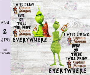 Grinch Captain Morgan Digital Download Grinch Captain Morgan Digital Download