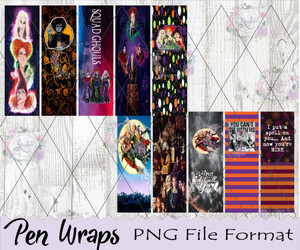Hocus Pocus Pen Wraps Digital Download Hocus Pocus Pen Wraps Digital Download