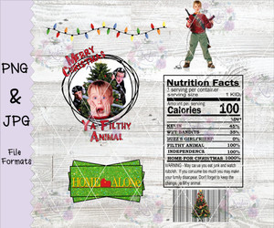 Home Alone Can Style Digital Download Home Alone Can Style Digital Download