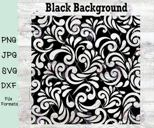 Leather Tooling Flourish Floral Pattern Digital Download Leather Tooling Flourish Floral Pattern Digital Download