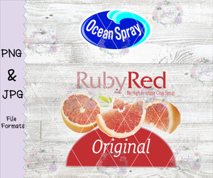 Ocean Spray Ruby Red Digital Download