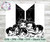 BTS Character Burst Tumbler Template Digital Download