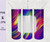 Rainbow Bleach Splatter Tumbler Wraps Digital Download