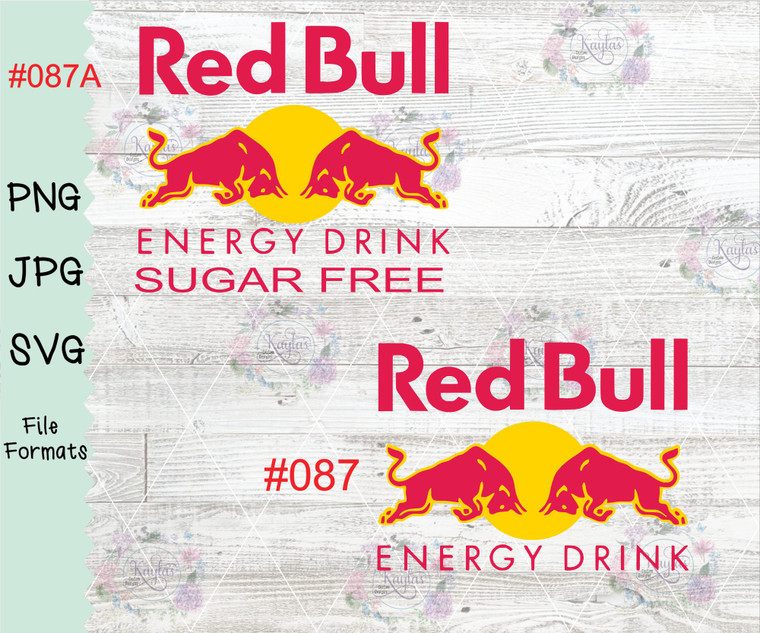 Red Bull Energy, Red Bull Sugar Free Digital Download