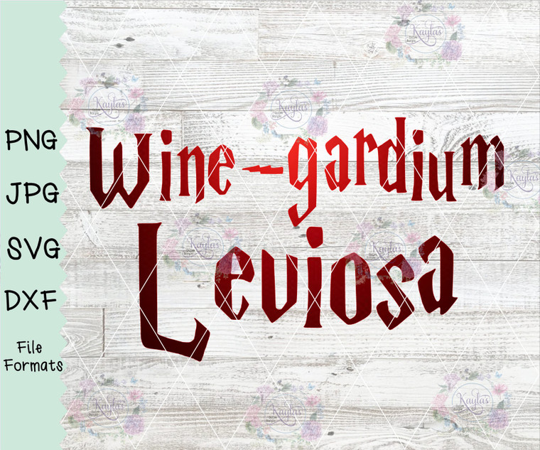 Wine-gardium Leviosa Digital Download