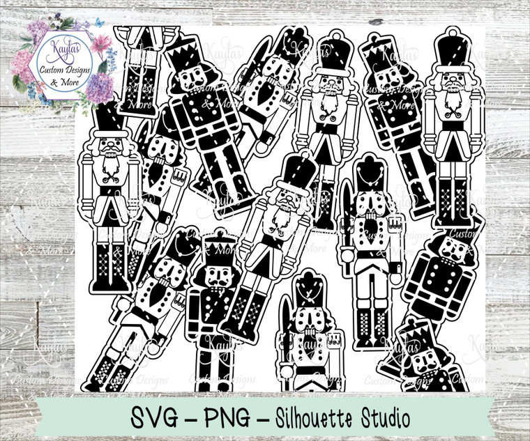 Nutcracker Burst Tumbler Template Digital Download