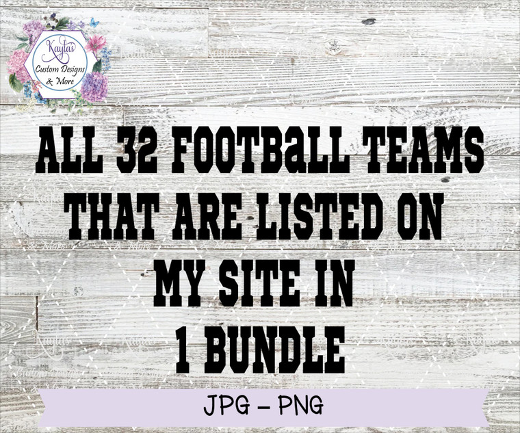 32 NFL Teams Old Style Can (Budweiser) Digital Download BUNDLE