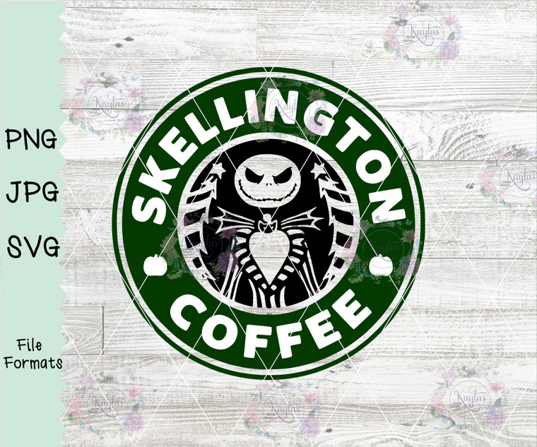Skellington Coffee Digital Download