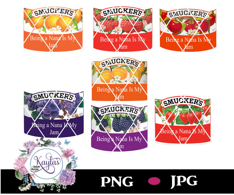 Being a Nana Is My Jam Digital Download