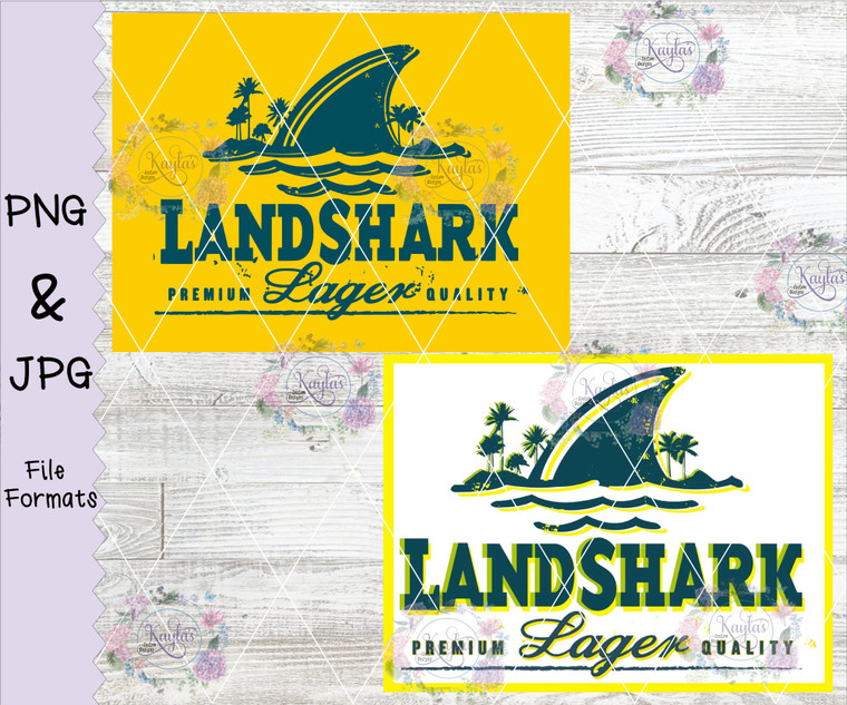 Landshark Bottle Logo Digital Download