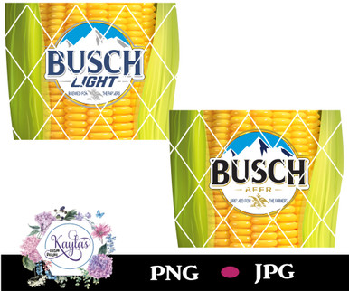 Busch Can Vector Busch and Busch Light Can Digital Download