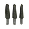 Set of Three V6 Carbide Chamber Drill by Yu Xuanjie Full V 20mm, 22mm, 24mm