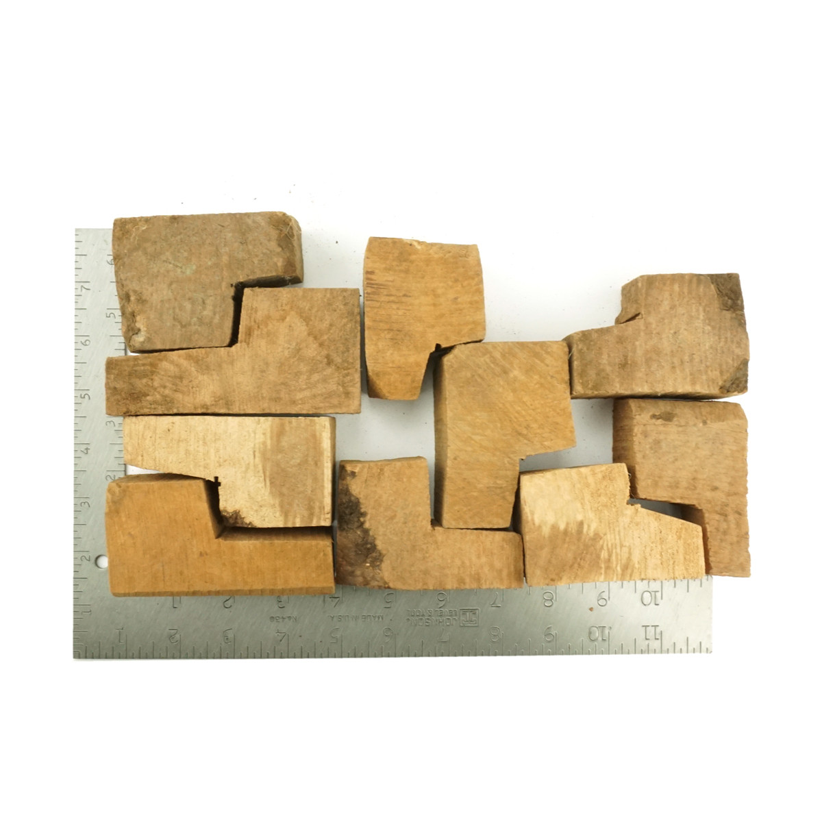 Rawkrafted Italian Briar Block Small LShape Ebauchon Assortment One