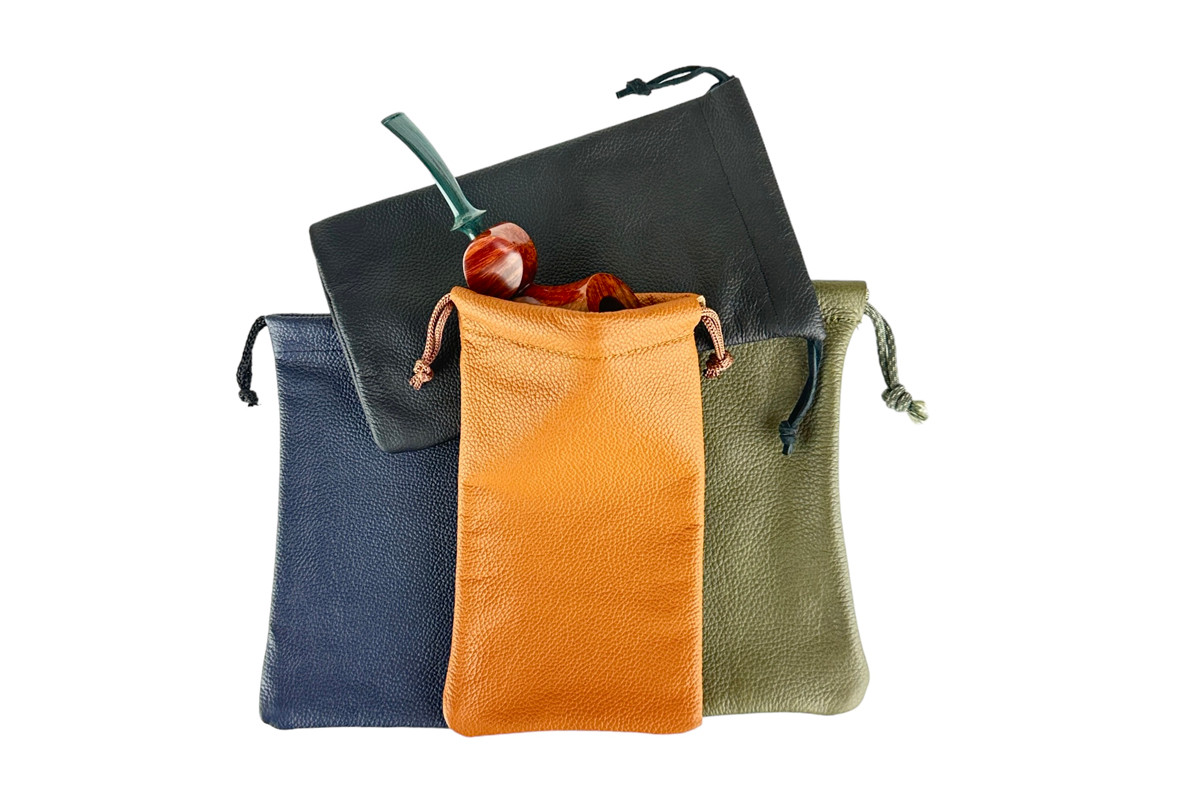 【heyep】Drawstring Leather Pouch heyep】Drawstring Leather Pouch