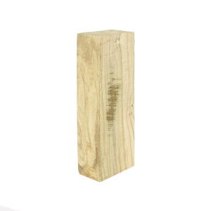 Knife Blank Olive Wood  4.7 x 1.7 x .96in One-Off 1569