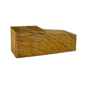 Manno Olive Wood Ebauchon L Shape Extra Long One-Off 144x58x53mm 2739