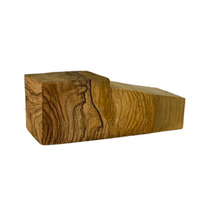 Manno Olive Wood Ebauchon L Shape Extra Long One-Off  148x55x43mm 2768