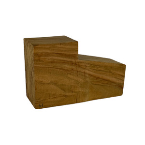 Manno Olive Wood Ebauchon L Shape Long One-Off 131x83x47mm 2786 Manno Olive Wood Ebauchon L Shape Long One-Off 131x83x47mm 2786