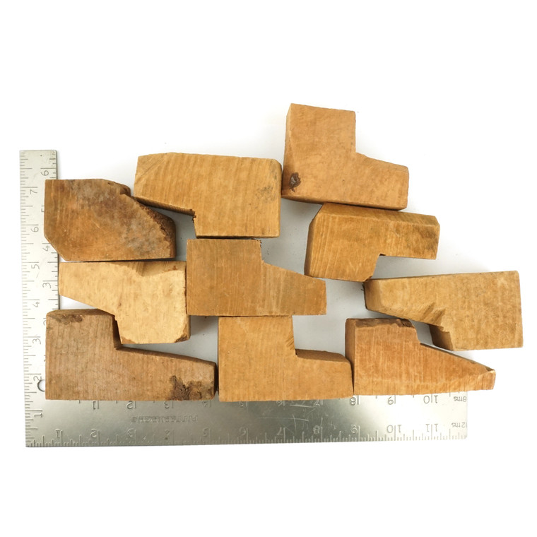 Rawkrafted Italian Briar Block Small L-Shape Ebauchon Assortment One-Off 02706