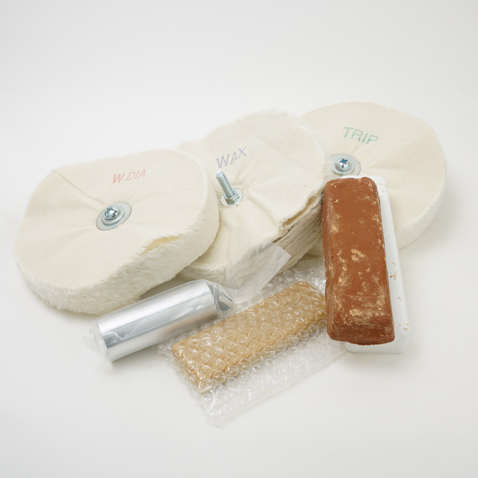 Beall Wood Buff Kit w/ 8" Wheels RawKrafted