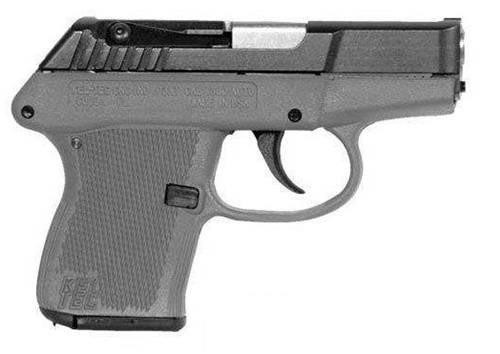 KEL-TEC P-3AT .380ACP 6RD Blued/Gray Grip P3ATBGRY