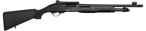 European American Armory Churchill 620 Tactical Pump Shotgun 20GA. 3", 6-Shot, 18.5" Barrel, Matte Black 111210