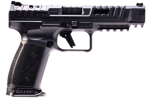 CANiK SFx Rival-S Darkside 9MM Semi-Auto Pistol 18RD Steel Frame, Black, 5" Barrel HG7010-N