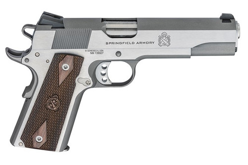 Springfield Armory 1911 Garrison 45ACP Semi-Auto Pistol 7RD Matte Stainless Finish, 5" Barrel, 1 Mag PX9420S