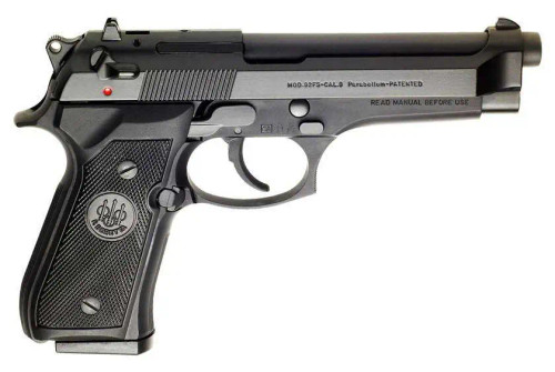 Beretta M9 LE 9MM Semi-Auto Pistol 15+1, 4.9" Barrel, Alloy Frame, Black Finish J92M9A0MLE