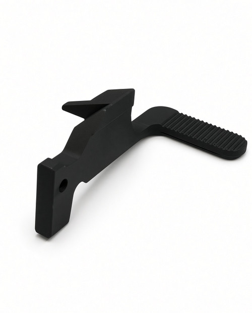 Black Widow FANG Belt Fed Bolt Catch - Armor Black Cerakote