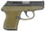 KEL-TEC P-3AT .380ACP 6RD Blued/Green Grip  P3ATBGRN