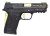 S&W 13227 M&P9 M2.0 Performance Center Shield EZ 9MM 8RD Black/Gold Finish, Thumb Safety