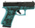 Glock G43X 9MM Tiffany Paisley 10RD GLPX4350201GRFP - right