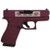 Glock G43X Custom 9MM "Black Cherry & Paisley" Subcompact Semi-Auto Pistol 10+1, 3.41" Barrel, 2 Mags PX4350201BCP- right