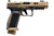 CANiK TTI Combat 9MM Semi-Auto Pistol 21+1, 4.6" Barrel, Bronze Finish, Optic Ready HG7854-N