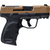 H&K CC9 9MM Semi-Auto Pistol 10/12RD, 3.3" Barrel, Optic Ready, Night Sights, Dark Earth Finish 81001403