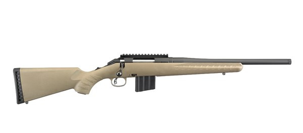 Ruger American Ranch Compact Rifle 26985 350LGND 5RD FDE 16" Barrel, Flat Dark Earth Finish