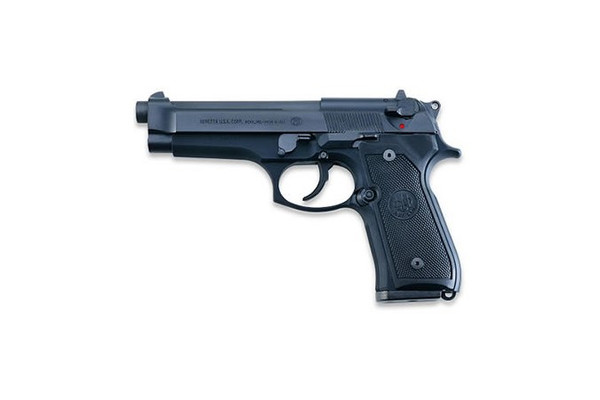 Beretta 92FS  9MM Semi-Auto Pistol 15+1, 4.9" Barrel, Fixed Sights, Black Polymer J92F300M