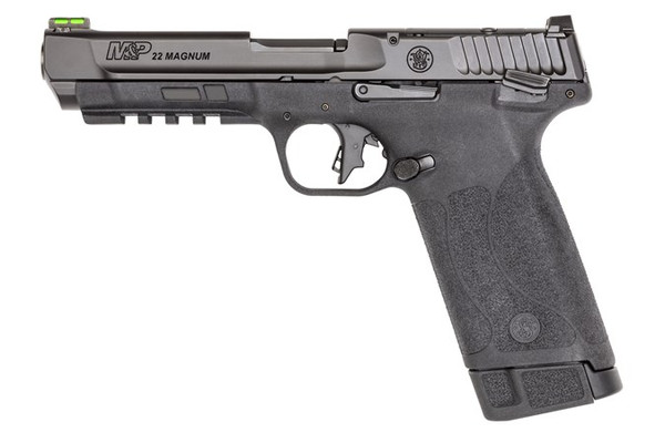 Smith & Wesson M&P22 MAGNUM Semi-Auto Pistol .22MAG 30+1 Optic Ready, 4.3" Barrel, Black Polymer 13433