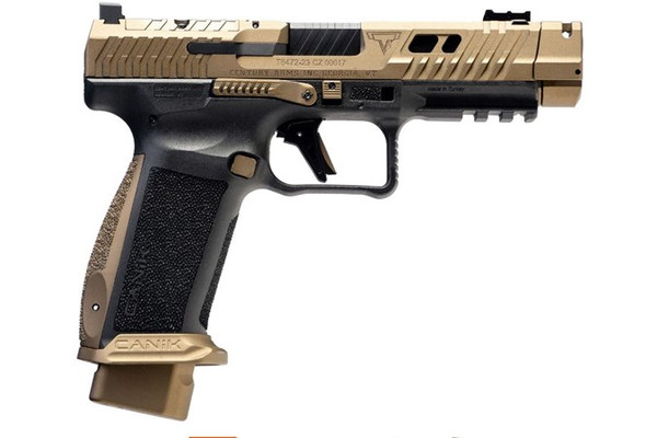 CANiK TTI Combat 9MM Semi-Auto Pistol 21+1, 4.6" Barrel, Bronze Finish, Optic Ready HG7854-N