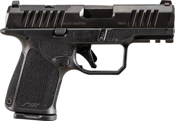Rost Martin RM1S Semi-Auto Pistol 15+1, Black Frame, 3.6" Barrel, Optic Ready, 2 Mags RM1SBLKOSP