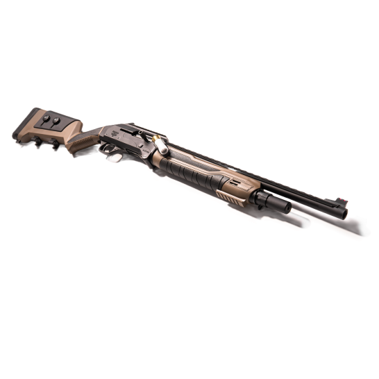 Panzer Arms FS1 PRO 12G 3" Shotgun 20" Folding, BLK/FDE, Mobile Choke, 5RD