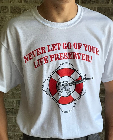 "AR15 Life Preserver" TShirt