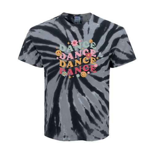 Dance, Dance, Dance Youth Tie-Dye Tee