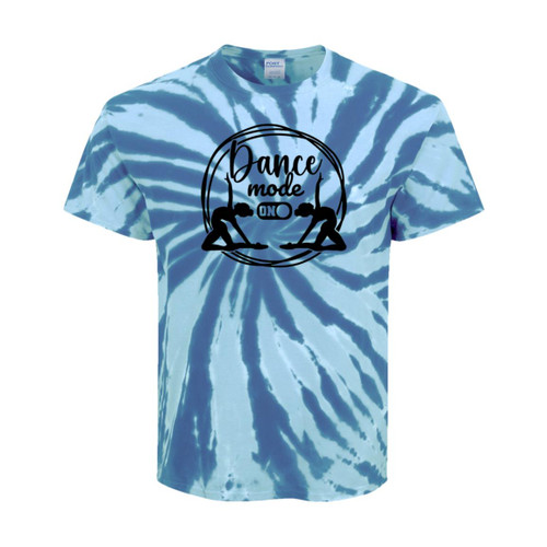Dance Mode On dancers Youth Tie-Dye Tee